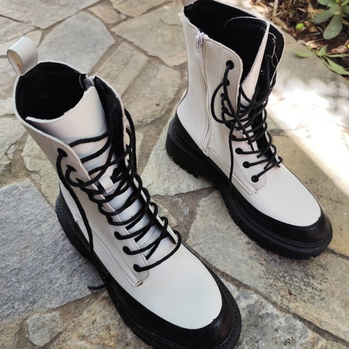 Alta Moda ankle boots like new, size 41, black and white