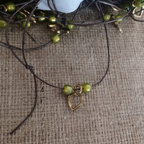 Baptism favors for girl new with gold metal heart element