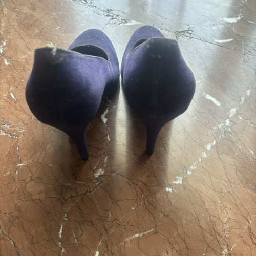 BSB Suede Pumps Size 39 Like New Purple