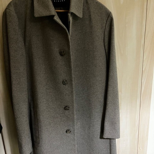 Sisley coat like new, grey and beige