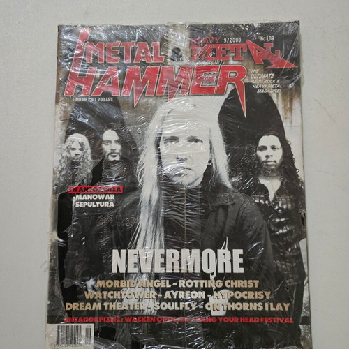Metal Hammer Issue 189 September 2000 new, collectible heavy metal magazine