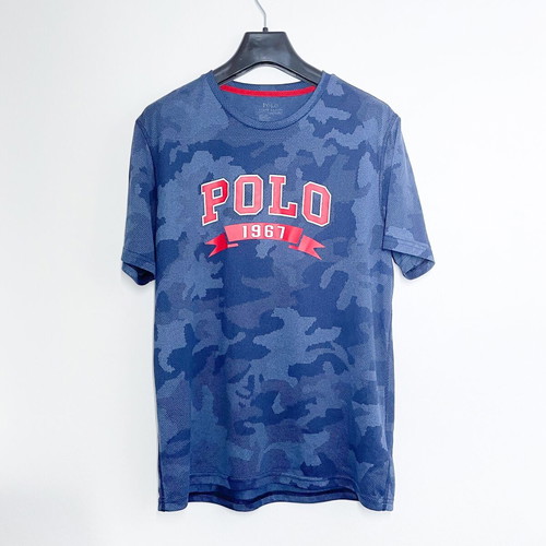 Polo Ralph Lauren T-shirt short sleeve Medium blue and red like new