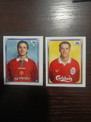 Merlin 1998 αυτοκόλλητα Premier League καινούργια