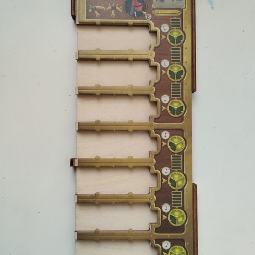 Nucleum experiment board wooden, made to order
