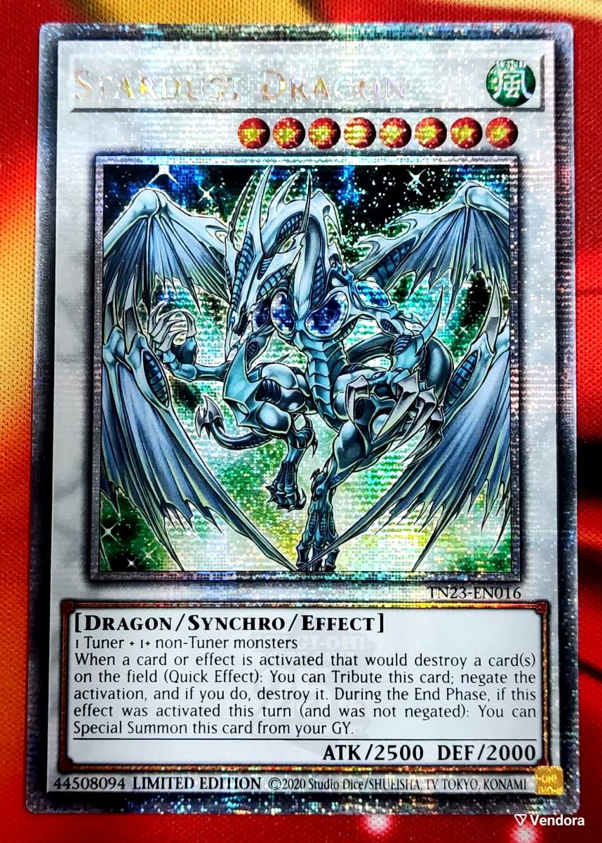 Yugioh: Horus The Black Flame Dragon lv8- Secret Rare - Limited Ed