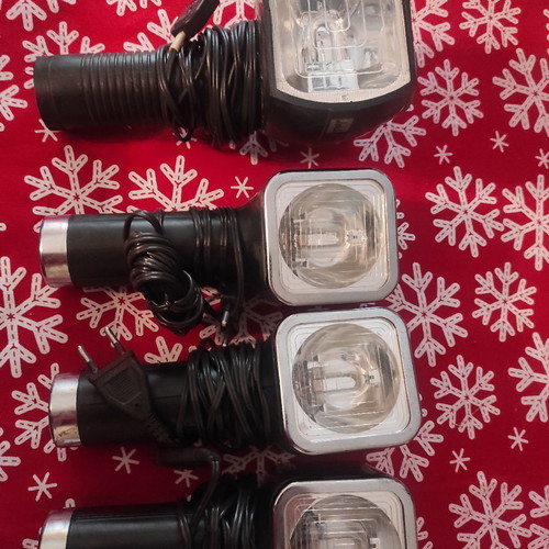Professional flash series FIL-107 used with two flash units