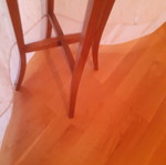 TWO ASHTRAY BASE TABLES 100 YEARS