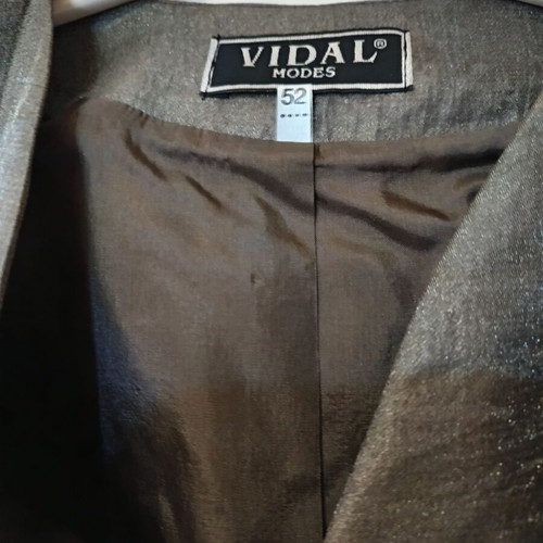 Vidal bolero jacket new, olive khaki, size XL