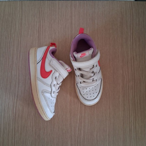 Nike All Day Play Girls' Shoes Size 27 Like New, Pink and Purple