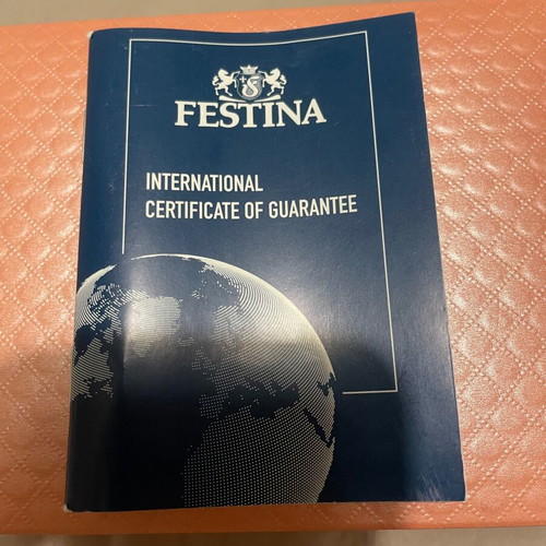 Festina women's watch like new, gold color