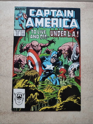 Captain America #329 κόμικ