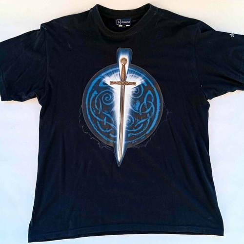 T-shirt Excalibur The Celtic Rock Opera used, Armor Lux, black, size S