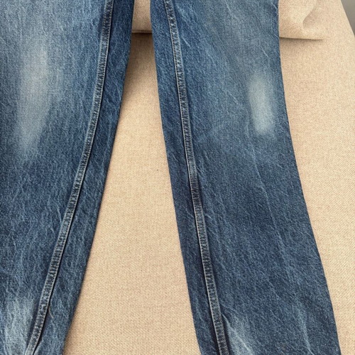 Zara mid/high rise straight jeans like new, size 34 blue