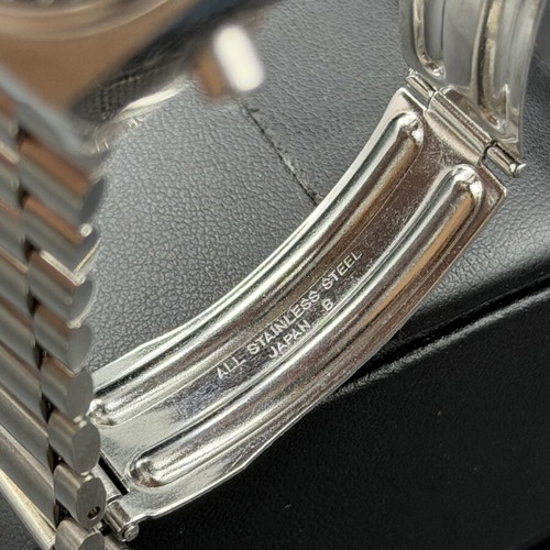 Seiko Chronograph Watch new, silver, men's