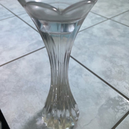 Set of 2 vintage crystal candlesticks new with tags