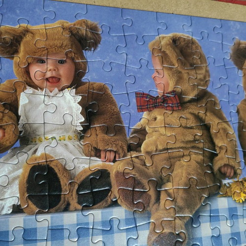 Puzzle Anne Geddes like new, 111 pieces