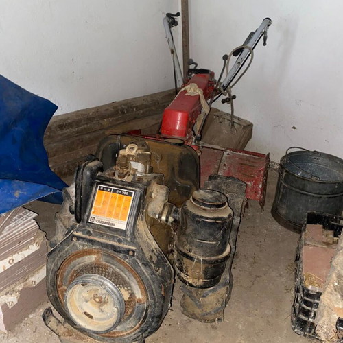 Hand Tiller used