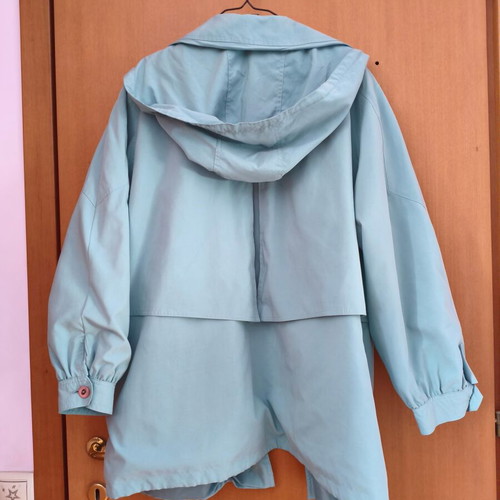 Spring jacket turquoise L like new, vintage sportswear