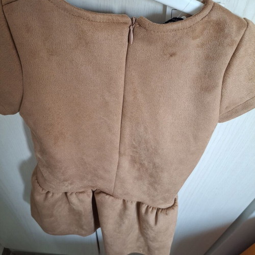 Miss Ebita toddler dress with bag, new, size 2 years
