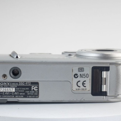 Sony Cyber-shot DSC-P72 digital camera used, 3.2MP CCD sensor
