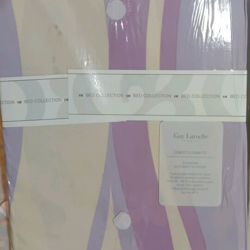 Guy Laroche bed sheet set 100% cotton new
