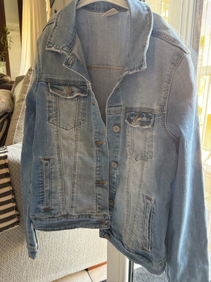 Denim jacket Zara used, size 13-14 years, blue