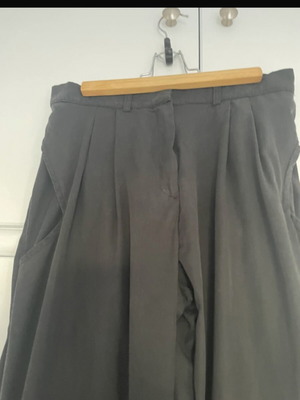 Nadia Rapti wide-leg pants like new, black and gray, size M
