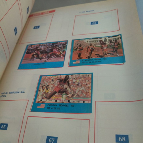 Seoul 88 album in good condition with 14/128 stickers