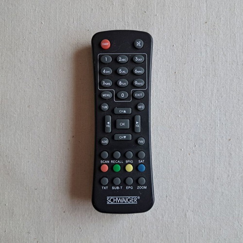 Schwaiger DSR 511 remote control like new for satellite receivers