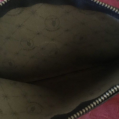 Trussardi neseser black used 15cm x 20cm