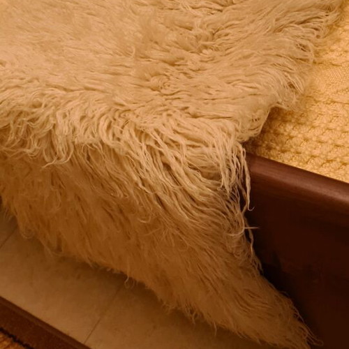 Velentza wool rug like new 2.40x0.95 handmade