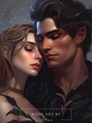 ACOTAR Sarah J. Maas poster with Rhysand and Feyra