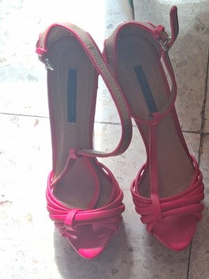 Zara pink women's shoes size 39