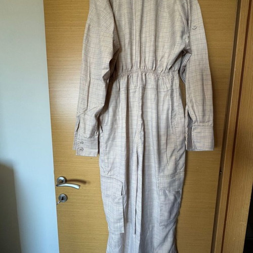 Vassia Kostara jumpsuit like new, beige, size S