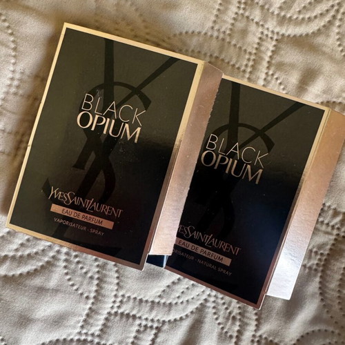 Black Opium Tester new, 2 Eau de Parfum samples