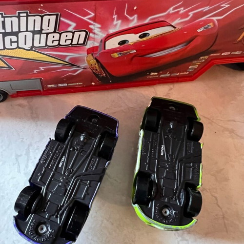 Disney Pixar Cars die-cast racers set of 2 like new