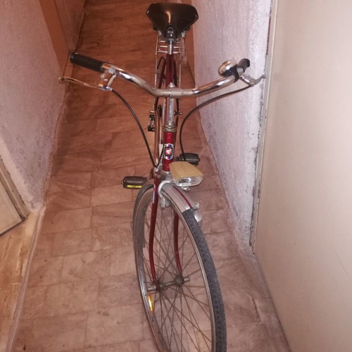 Eska 3-speed bicycle used, red city bike