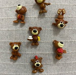 Bear figures like new