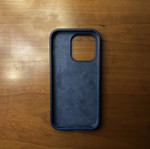 iPhone 14 Pro case, navy blue