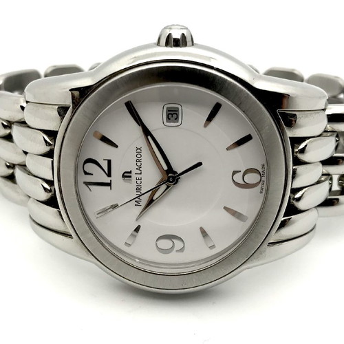 Maurice Lacroix wristwatch new men's with scratch-resistant sapphire and waterproof