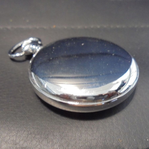 Pocket watch new, quartz mechanism, classic vintage design