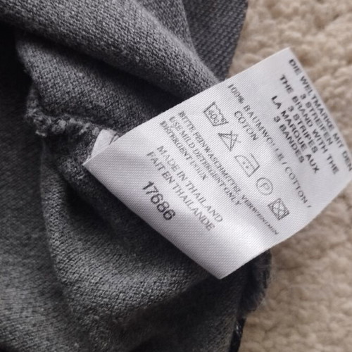 Adidas polo shirt like new, grey, sizes S and M