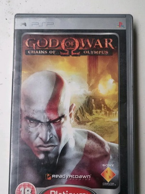 God of War Platinum παιχνίδι PSP μεταχειρισμένο με μανουάλ