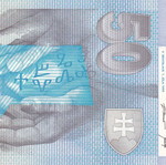 Slovakia banknote like new
