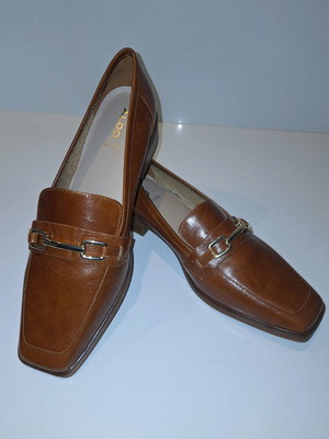 Aldo moccasins new, brown, size 41