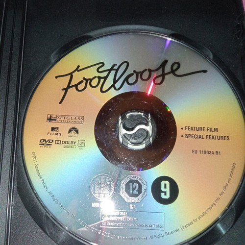 Footloose DVD like new with English subtitles
