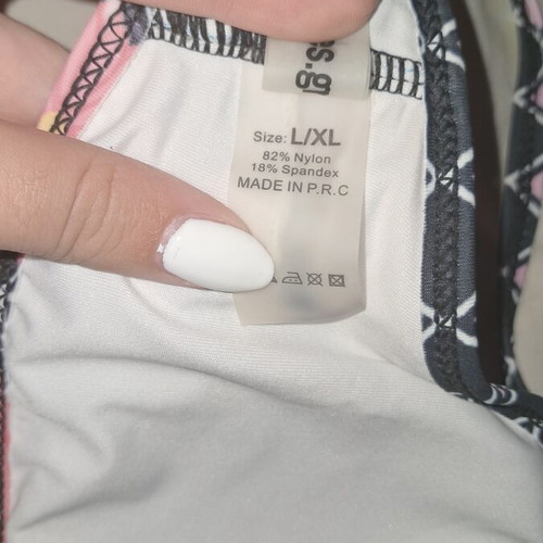 Top swimsuit like new with padding, multicolor by Olympic Stores