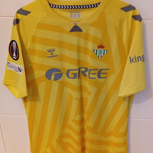 Real Betis FC Pau Lopez Match Worn Jersey XL Like New