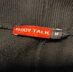 Φόρμα Body Talk μεταχειρισμένη μαύρη μέγεθος M