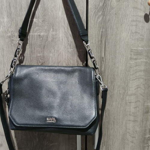 Karl Lagerfeld shoulder bag, black